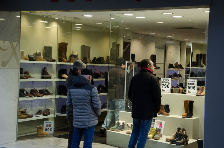 Un comerç de la capital.